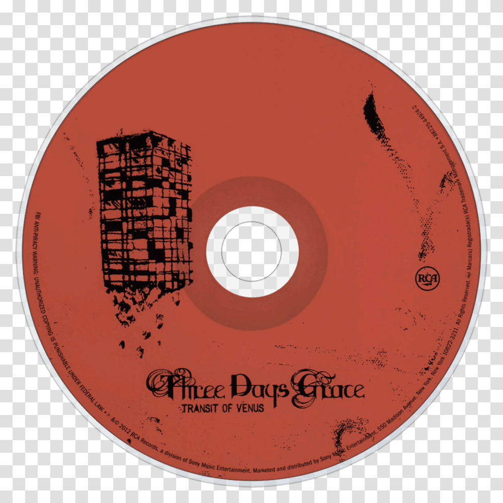 Similarly To The Foo Fighters Wasting Light Disk Three Days Grace, Dvd Transparent Png