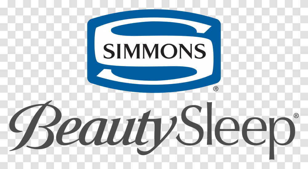 Simmons Beauty Sleep Logo, Label, Beverage, Drink Transparent Png