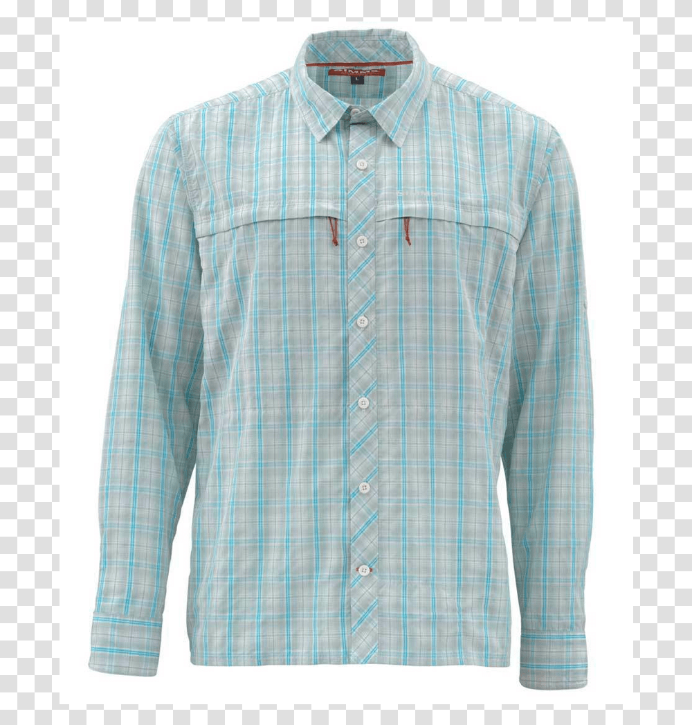 Simms Stonecold Ls Shirt 18Class Plaid, Apparel, Sleeve, Long Sleeve Transparent Png