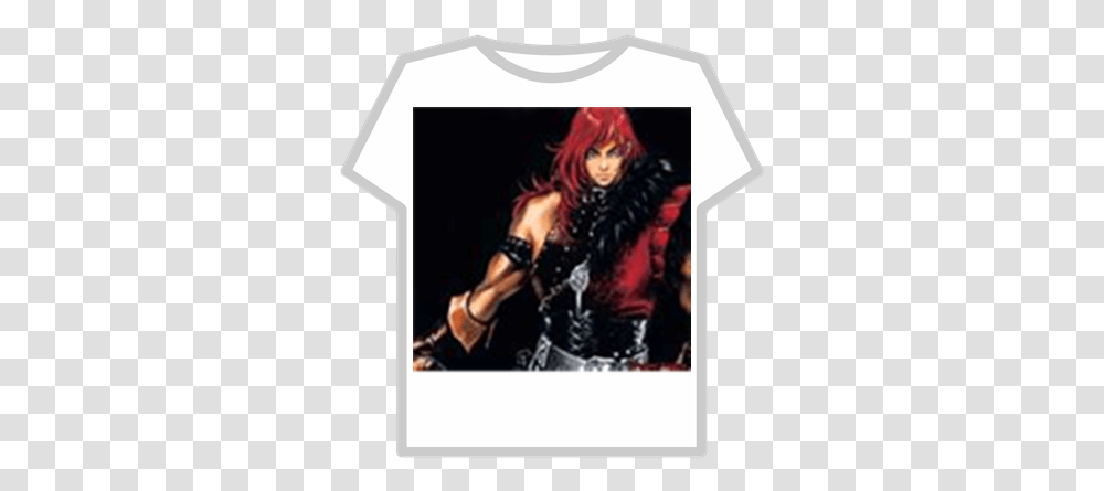 Simon Belmont Hoodie Red Roblox T Shirt, Clothing, Person, Costume, Sleeve Transparent Png