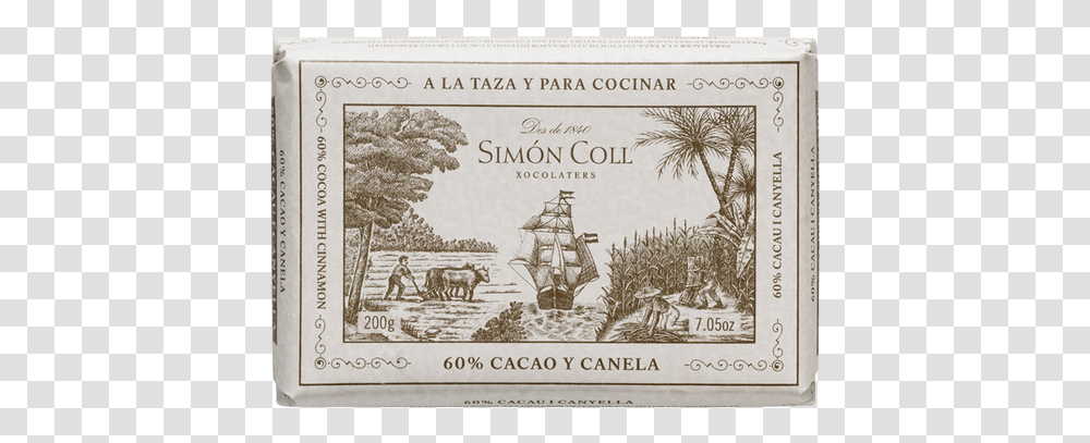 Simon Coll Chocolate, Person, Label, Paper Transparent Png