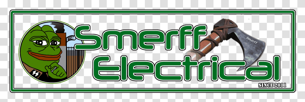 Simon Hickey And Smerff Electric The Nazi Electrician Smerff Electrical, Logo, Label Transparent Png