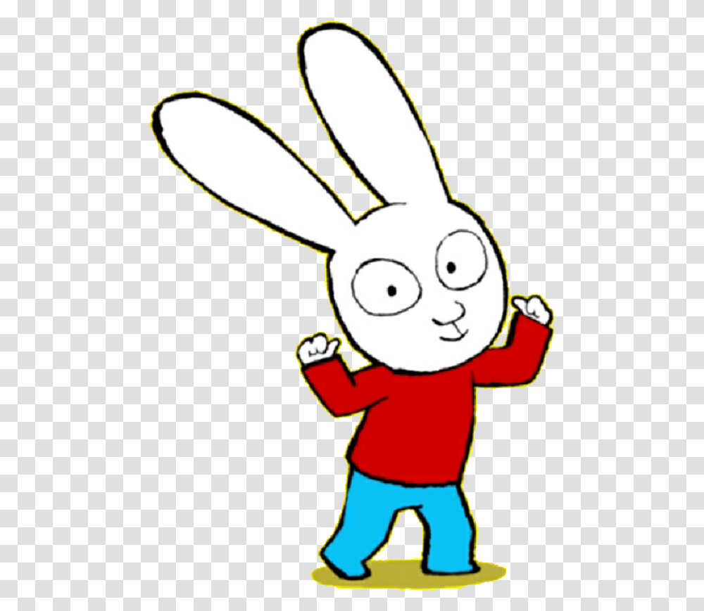 Simon Simonrabbit Happy Rabbits Cartoon Simon Cartoon, Face, Costume, Apparel Transparent Png
