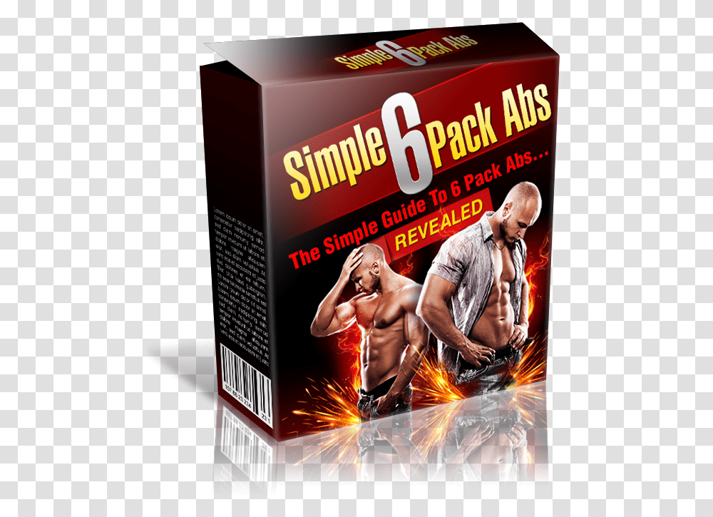 Simple 6 Pack Abs Rectus Abdominis Muscle, Poster, Advertisement, Person, Human Transparent Png