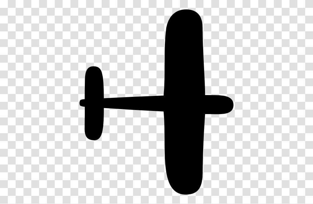 Simple Airplane Outline Cut Out For Decoration In Red Yellow, Hammer, Tool, Silhouette, Cross Transparent Png