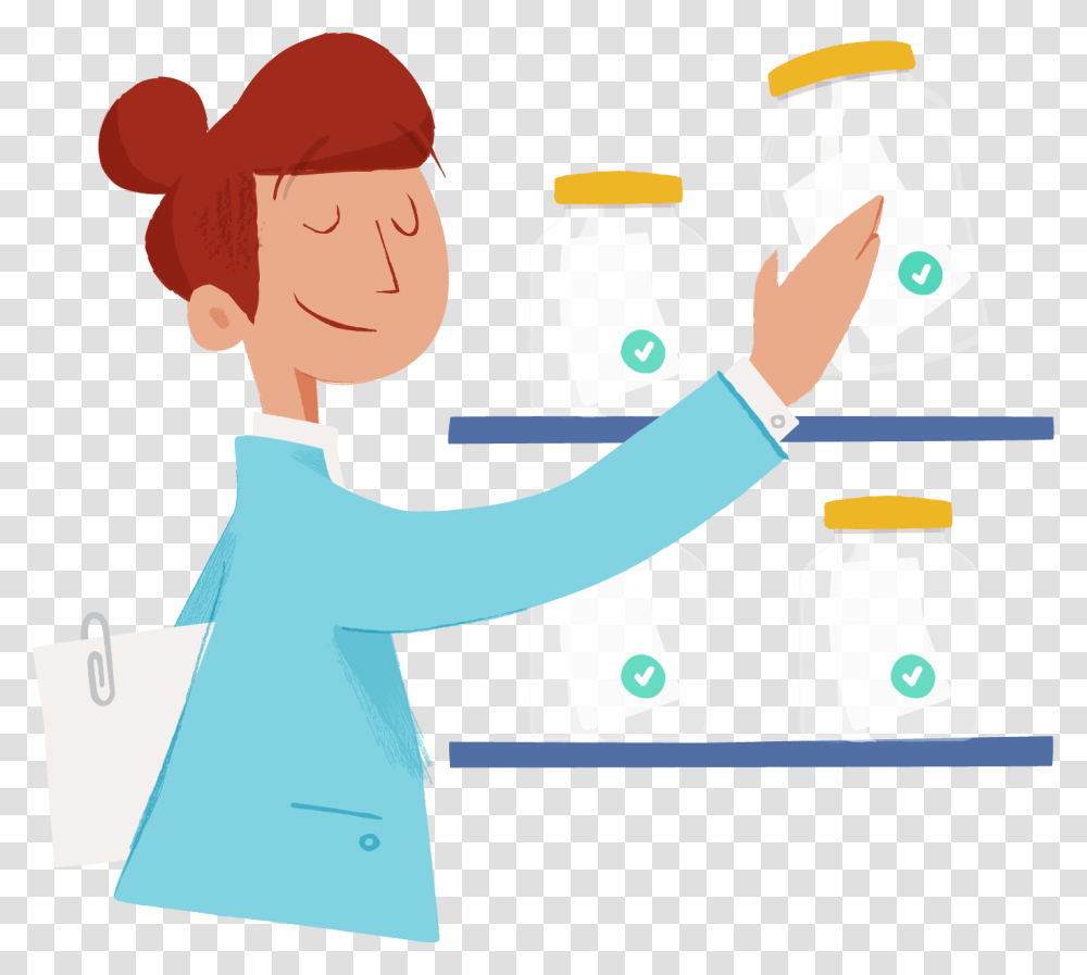 Simple Airtight Approvals, Label, Medication, Scientist, Hand Transparent Png