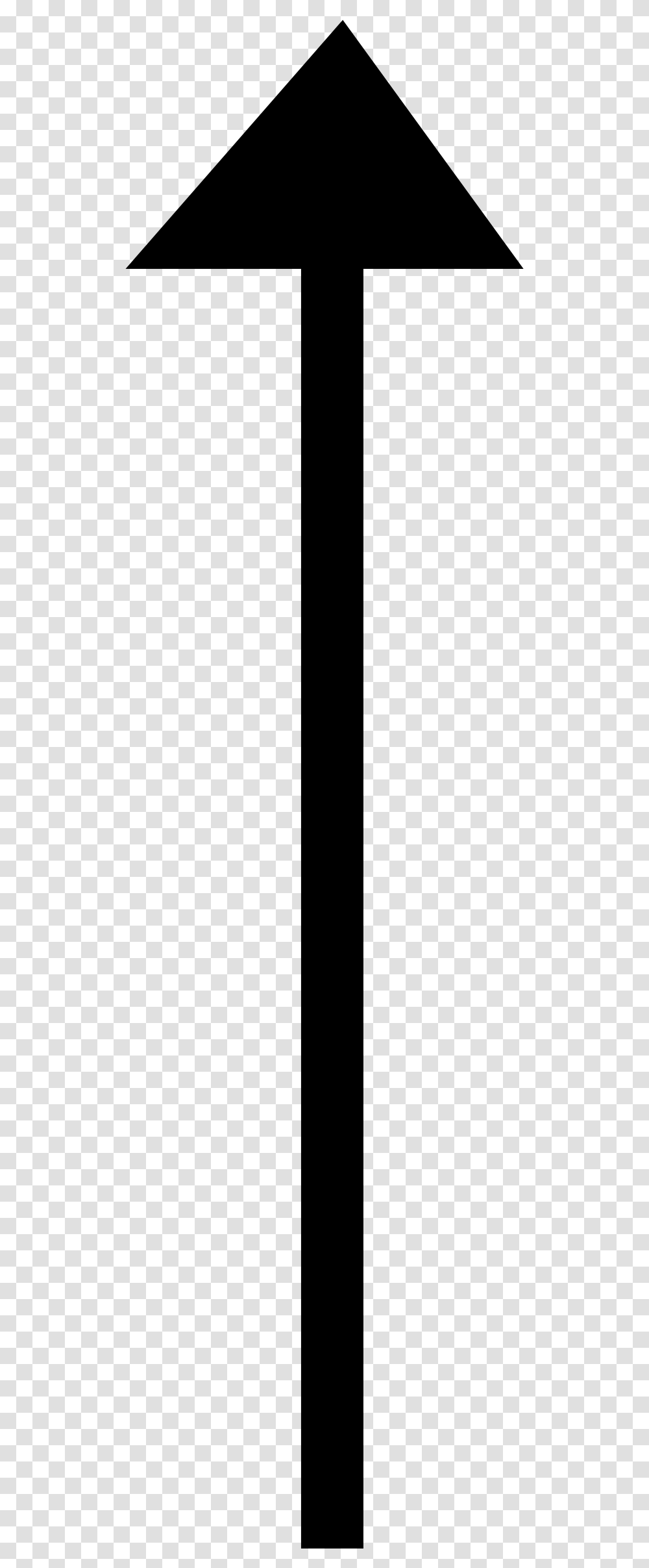 Simple Arrow Long Arrow Pointing Up, Gray, World Of Warcraft Transparent Png