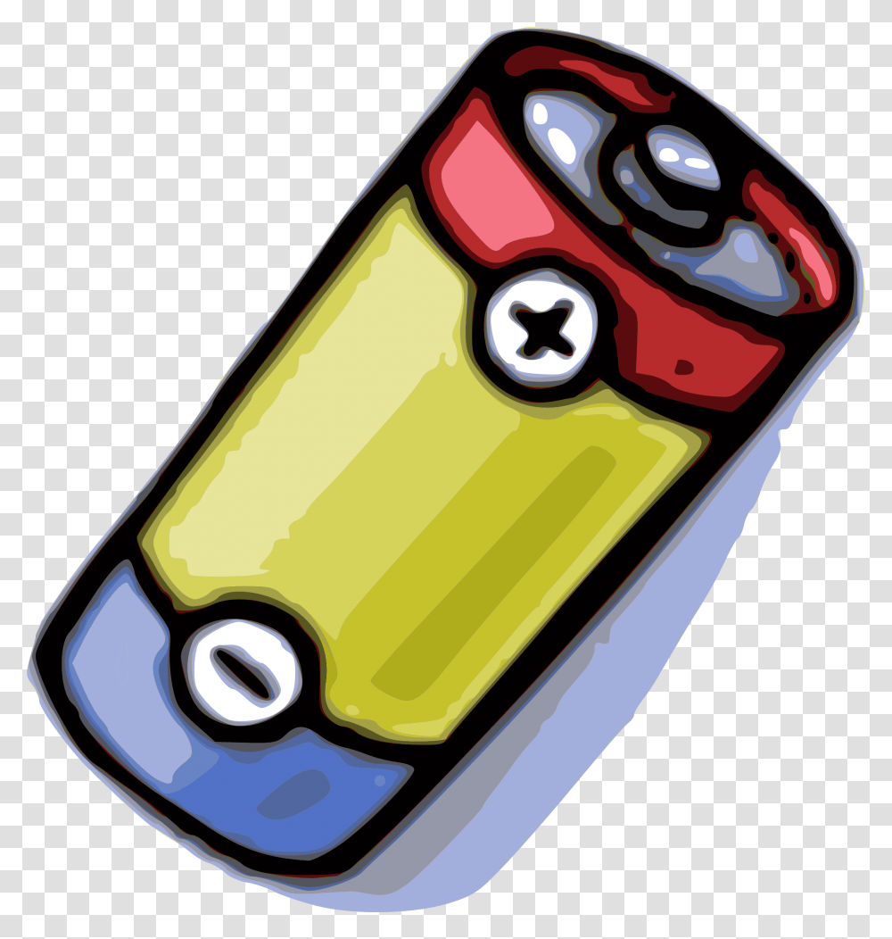 Simple Battery Vector Clipart Image, Electronics, Lighter, Car, Vehicle Transparent Png