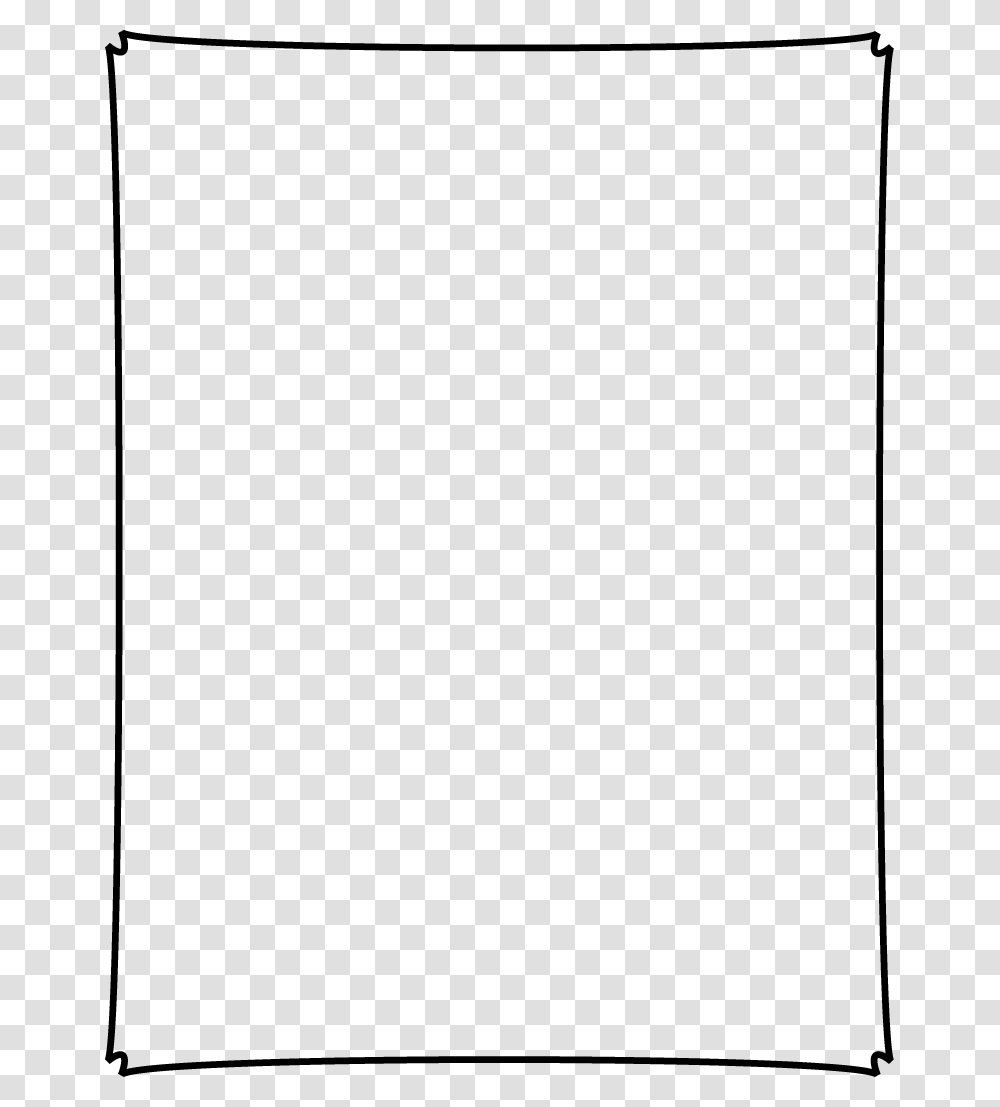 Simple Black Borders Clipart White Layout, Gray, World Of Warcraft Transparent Png