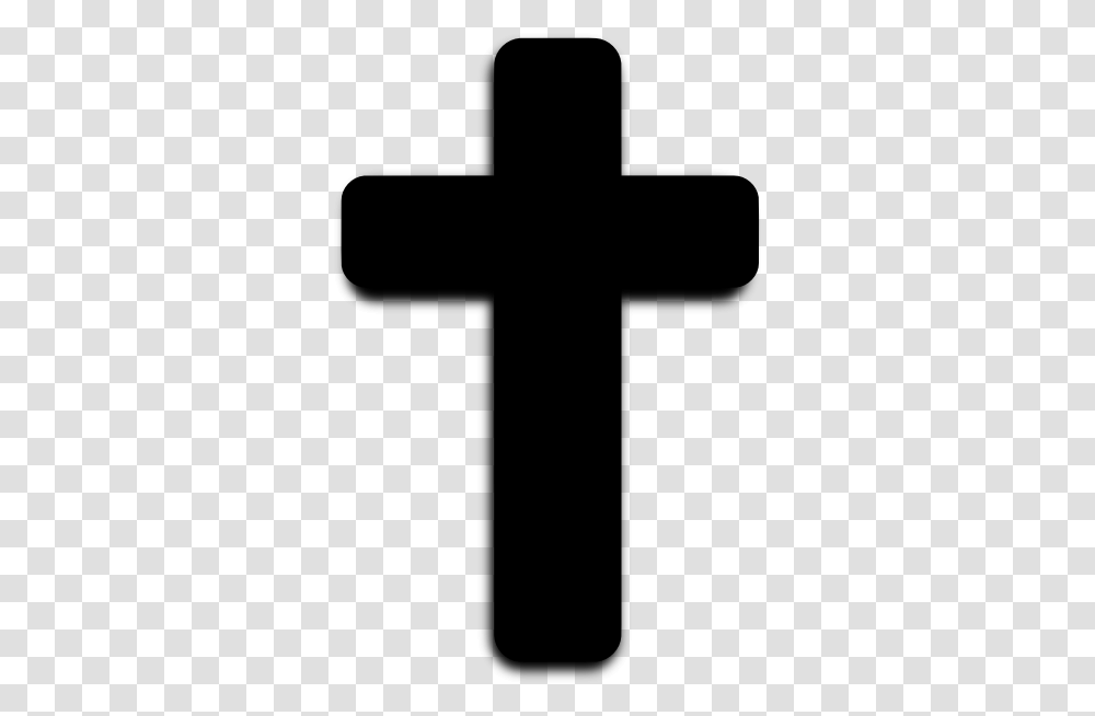 Simple Black Cross Clip Art, Crucifix, Silhouette, Logo Transparent Png