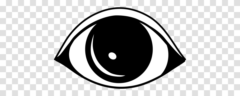 Simple Black Eye Design Eye Black Eyed Eye Logo, Stencil, Moon, Nature, Wheel Transparent Png