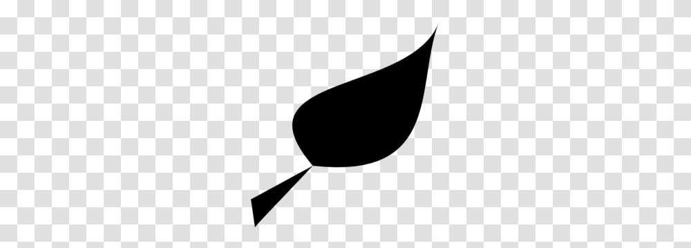 Simple Black Leaf Clip Art, Gray, World Of Warcraft Transparent Png