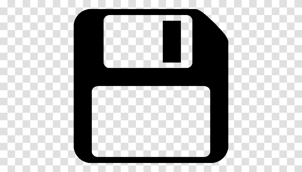 Simple Black Save Icon, Label, Stencil Transparent Png