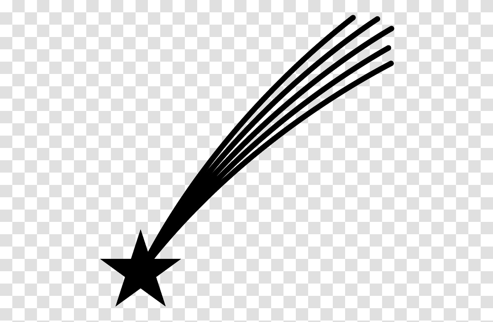 Simple Black Stars Cartoon Black And White Star, Cutlery, Star Symbol, Arrow Transparent Png