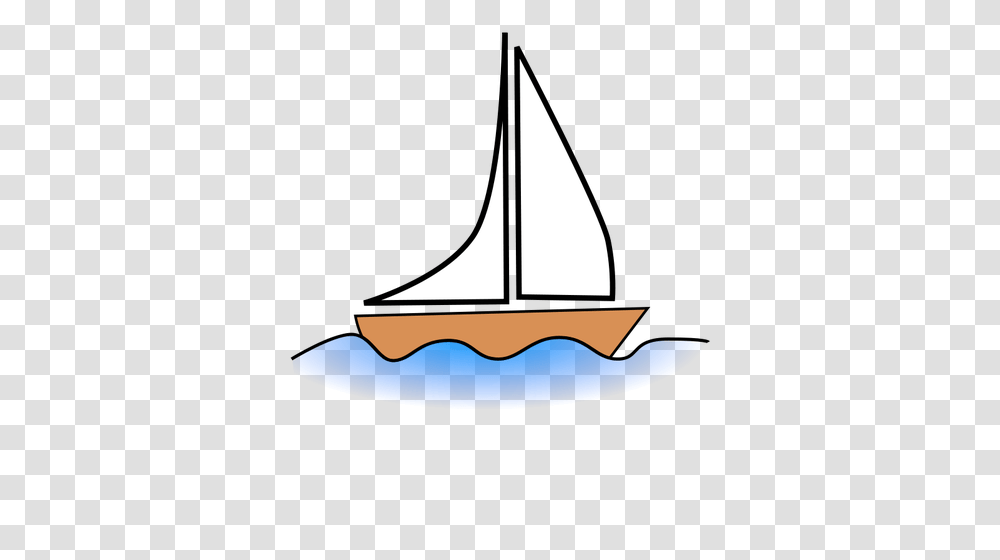 Simple Boat Vector Drawing, Vehicle, Transportation, Sailboat, Shark Transparent Png