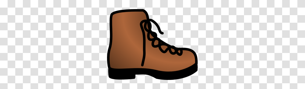 Simple Brown Boot Clip Art, Apparel, Footwear, Shoe Transparent Png