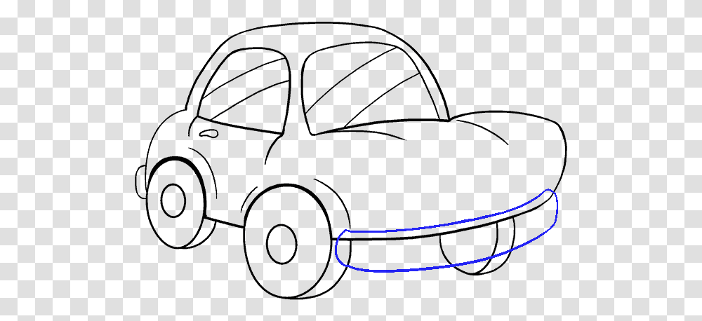 Simple Car Drawing, Light, Flare, Electronics Transparent Png