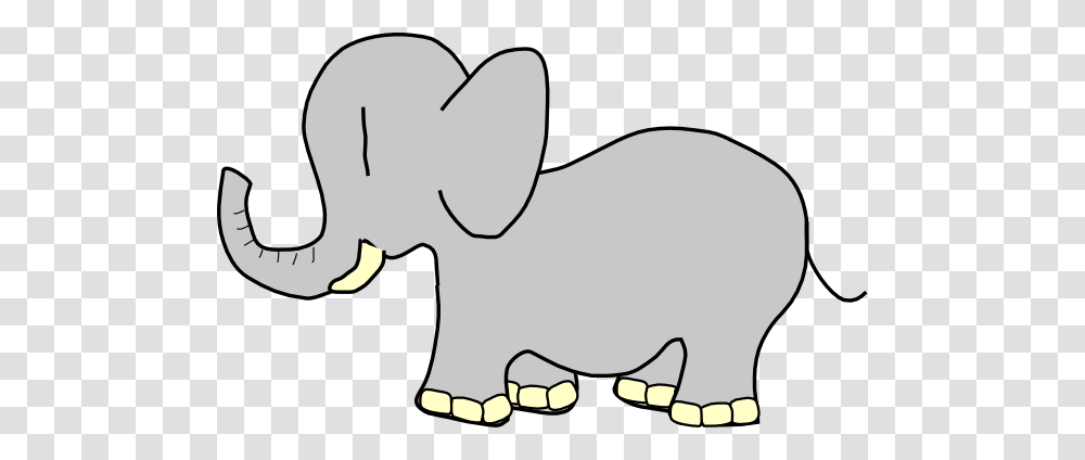 Simple Cartoon Elephant Clip Art, Mammal, Animal, Wildlife, Rabbit Transparent Png