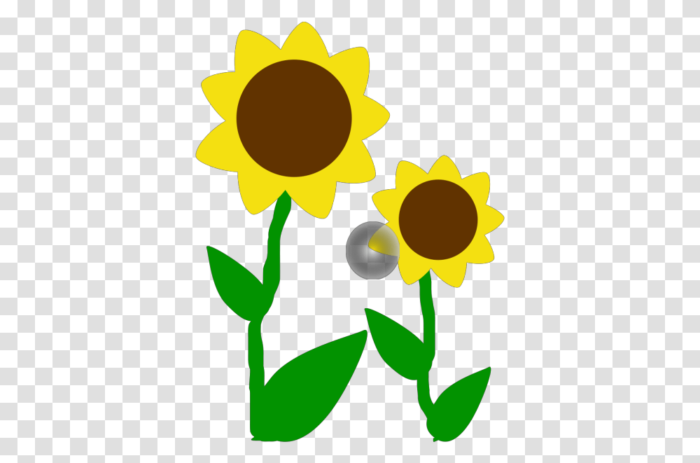 Simple Cartoon Sunflower Svg Clip Art For Web Wilf Flowers Clip Art, Plant, Blossom, Daffodil, Gold Transparent Png