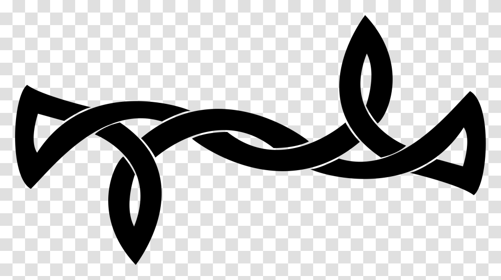 Simple Celtic Knot Clip Arts, Stencil, Animal Transparent Png