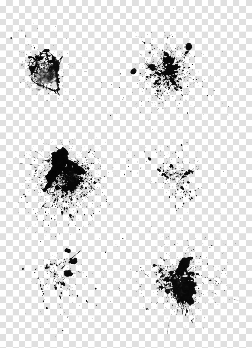 Simple Chinese Style Retro Ink Splash Effect Elements Portable Network Graphics, Gray, World Of Warcraft Transparent Png