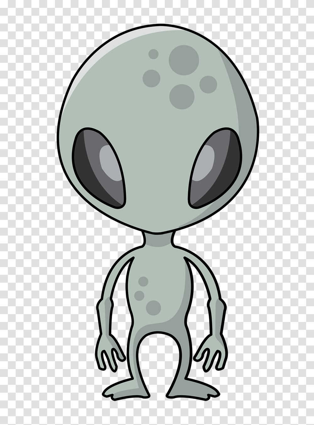 Simple Clipart Alien, Rattle, Glass, Magnifying Transparent Png