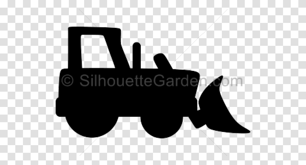 Simple Clipart Bulldozer, Train, Vehicle, Transportation Transparent Png