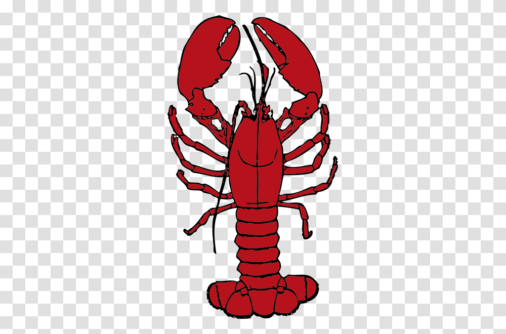 Simple Clipart Lobster, Seafood, Sea Life, Animal, Crawdad Transparent Png