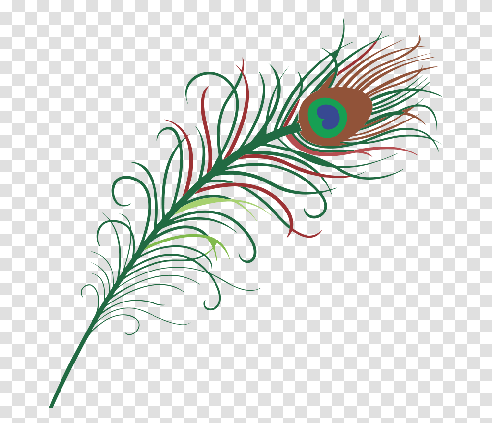Simple Clipart Peacock, Pattern, Ornament, Fractal Transparent Png
