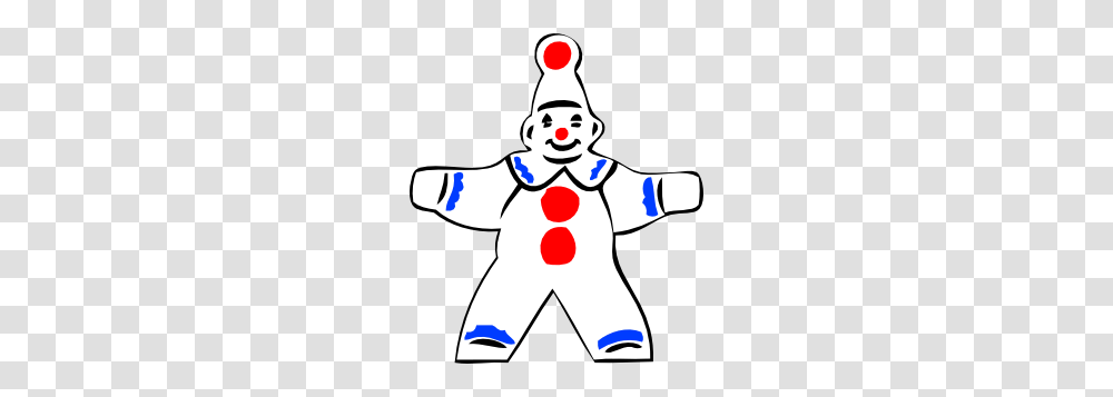 Simple Clown Figure Clip Art, Performer, Snowman, Winter, Outdoors Transparent Png