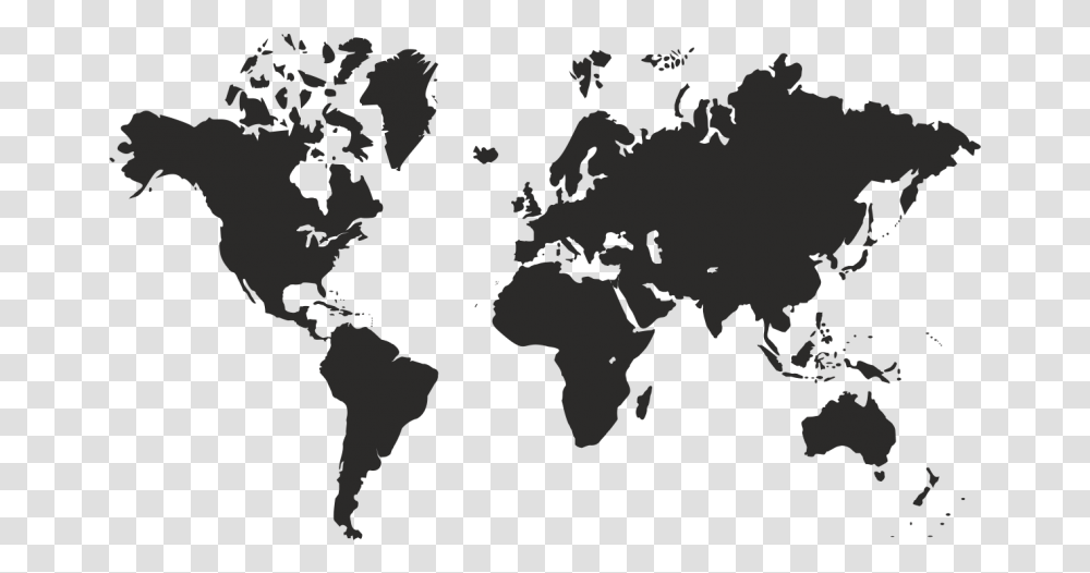 Simple Color World Map, Diagram, Atlas, Plot, Bird Transparent Png