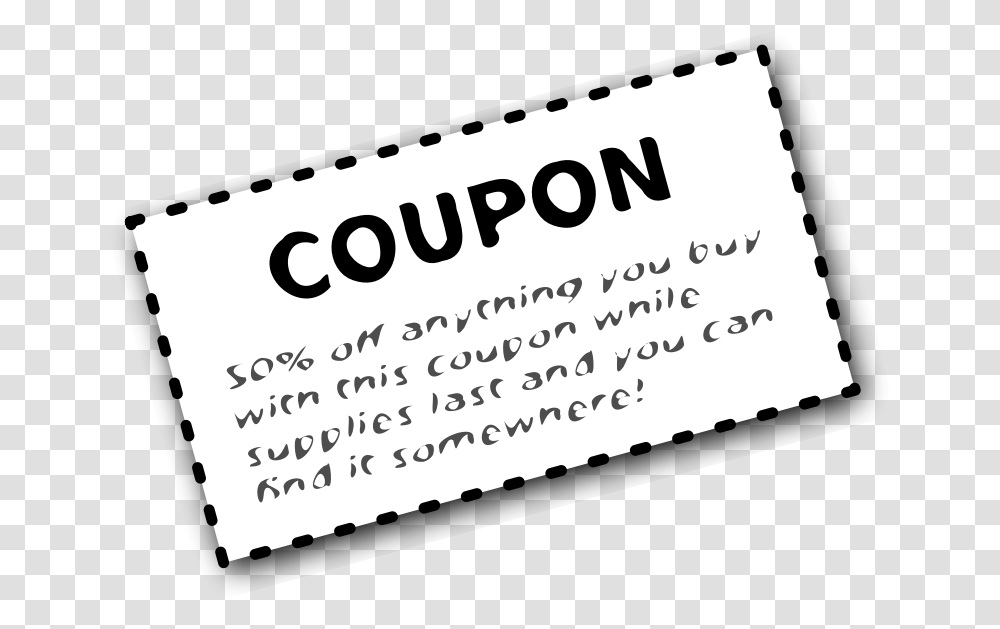 Simple Coupon Parallel, Word, Label, People Transparent Png