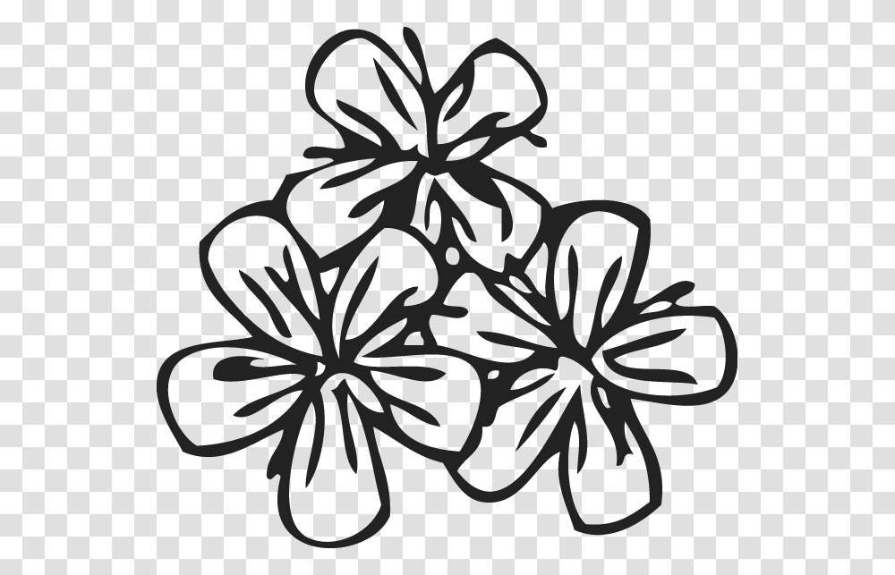 Simple Damask Patterns Flower Patterns In Drawing, Floral Design, Stencil Transparent Png