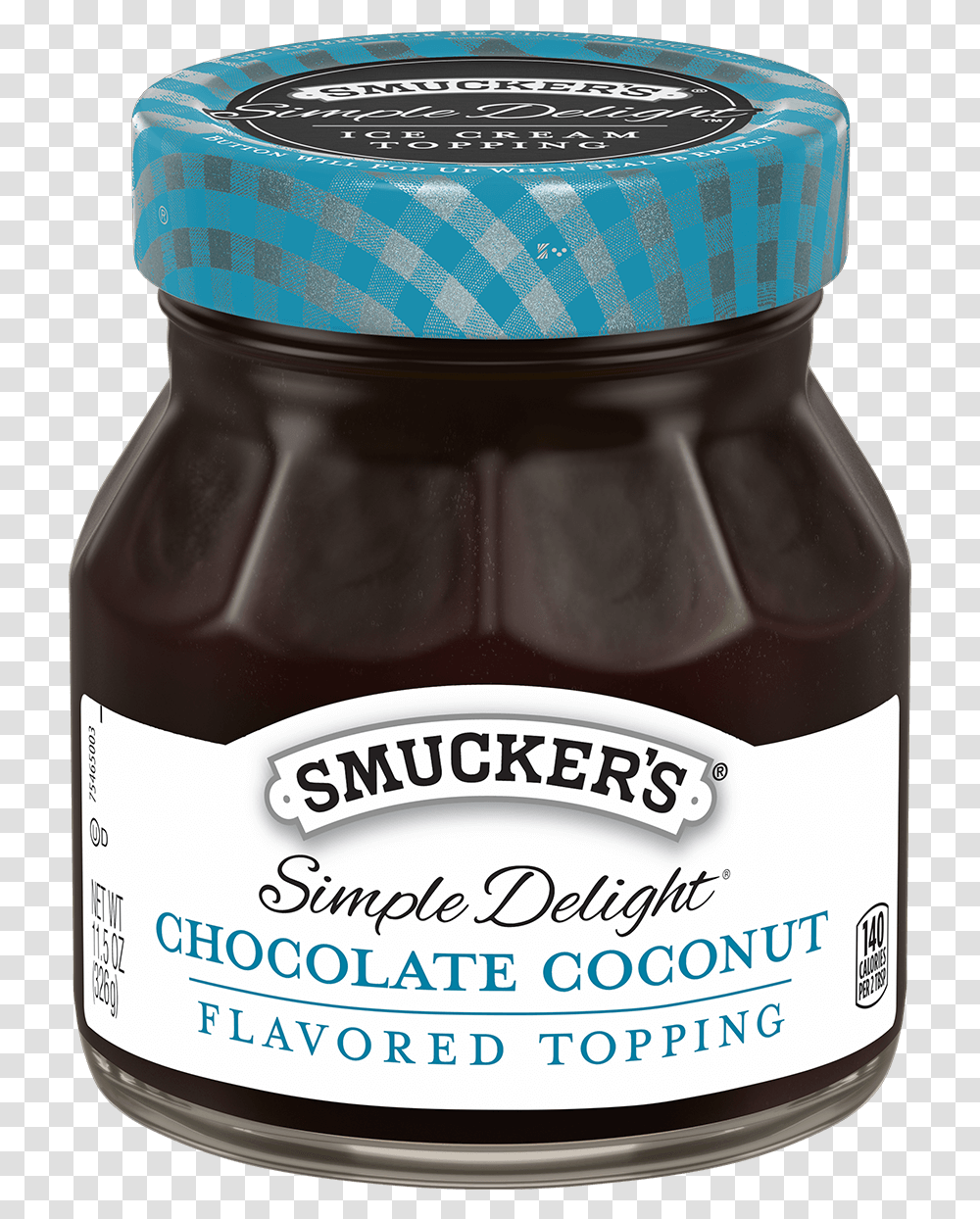Simple Delight Chocolate Coconut Flavored Topping Smuckers, Mixer, Appliance, Jam, Food Transparent Png