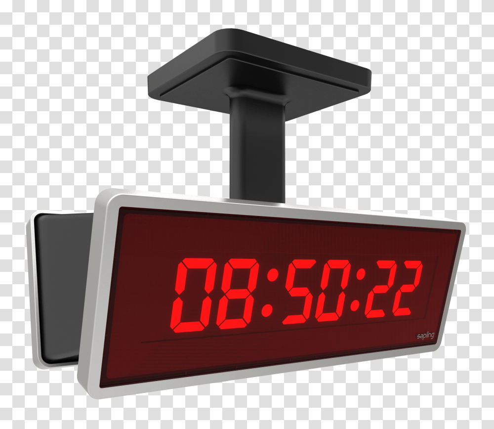 Simple Digital Clock, Mailbox, Letterbox, Sink Faucet, Alarm Clock Transparent Png