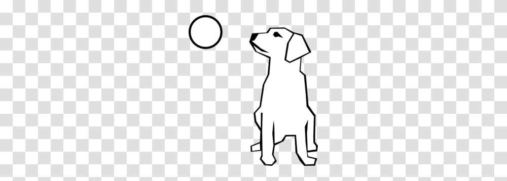 Simple Dog Clip Art, Stencil, Silhouette Transparent Png