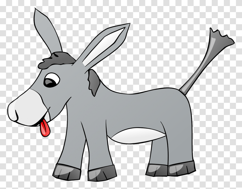 Simple Donkey Clip Art, Mammal, Animal, Aardvark, Wildlife Transparent Png