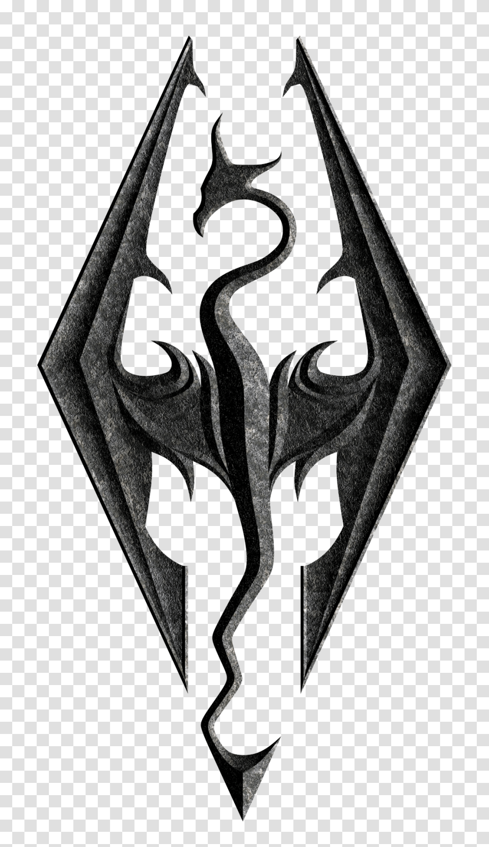 Simple Dragon Logo, Emblem Transparent Png