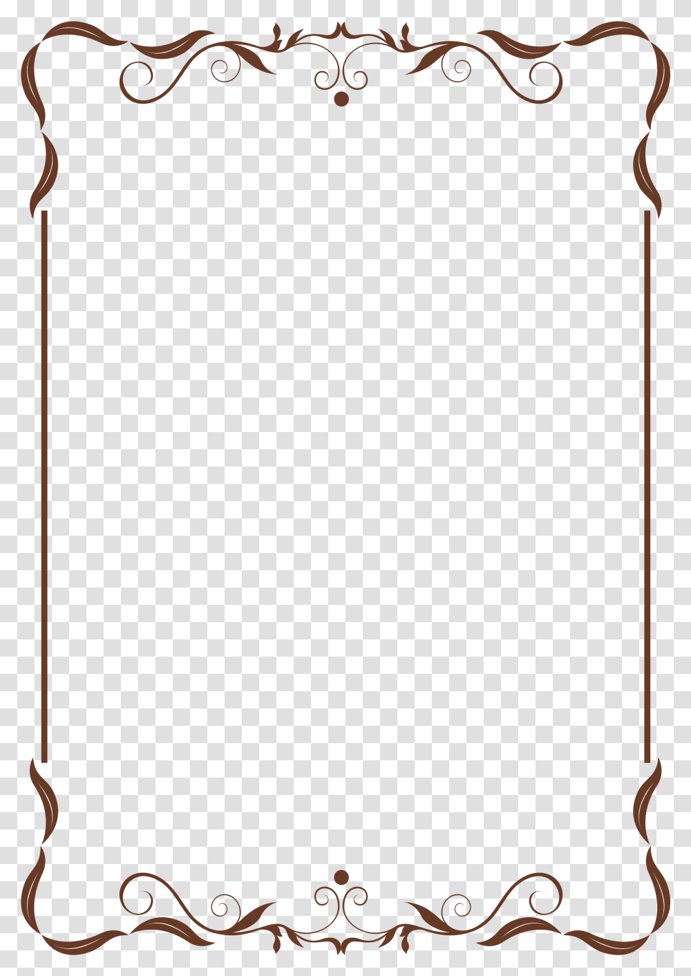 Simple Elegant Classy Border Design Cartoons Frame Black And White, Arrow, Weapon, Weaponry Transparent Png