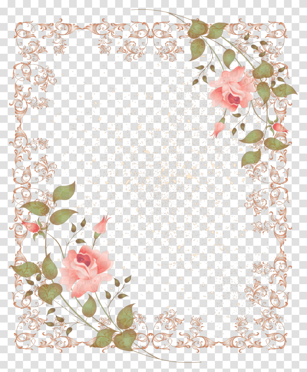 Simple Floral Design Background, Leaf, Plant, Paper, Rug Transparent Png