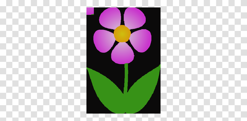 Simple Flower Clip Art, Plant, Blossom, Purple, Balloon Transparent Png