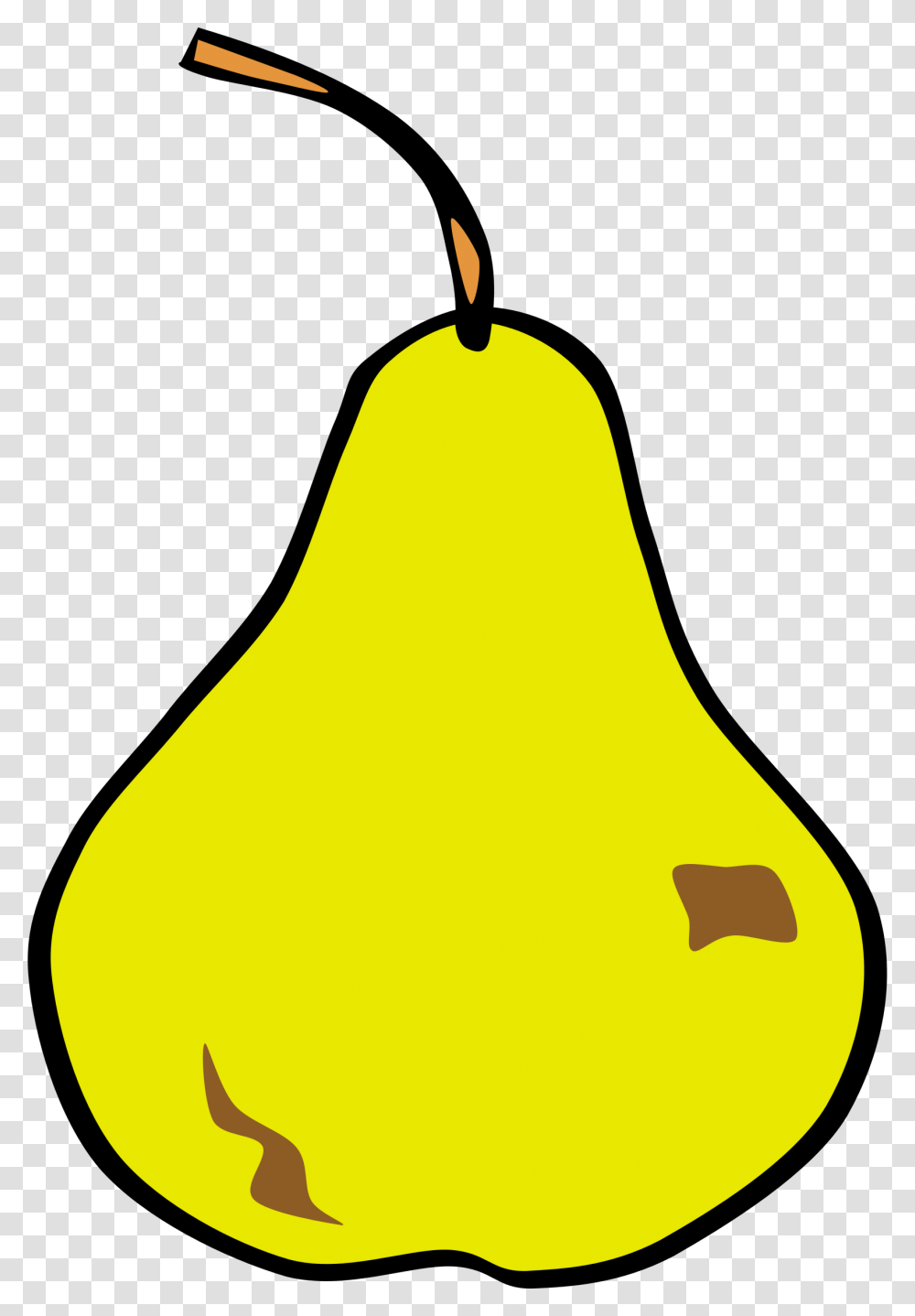 Simple Fruit Pear Icons, Plant, Food Transparent Png