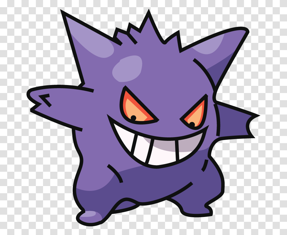 Simple Gengar, Angry Birds Transparent Png