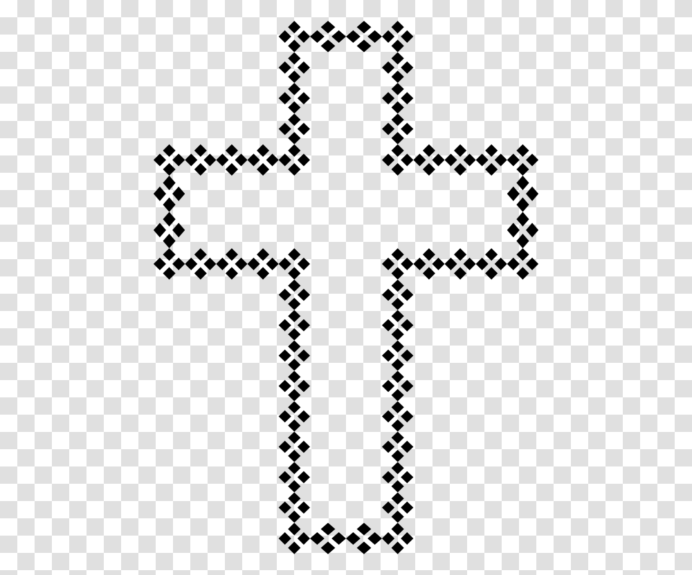 Simple Geometric Cross Cross, Gray, World Of Warcraft Transparent Png