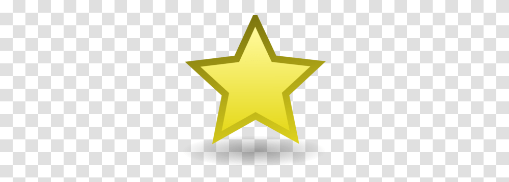 Simple Gold Star Clip Art, Star Symbol, Cross Transparent Png