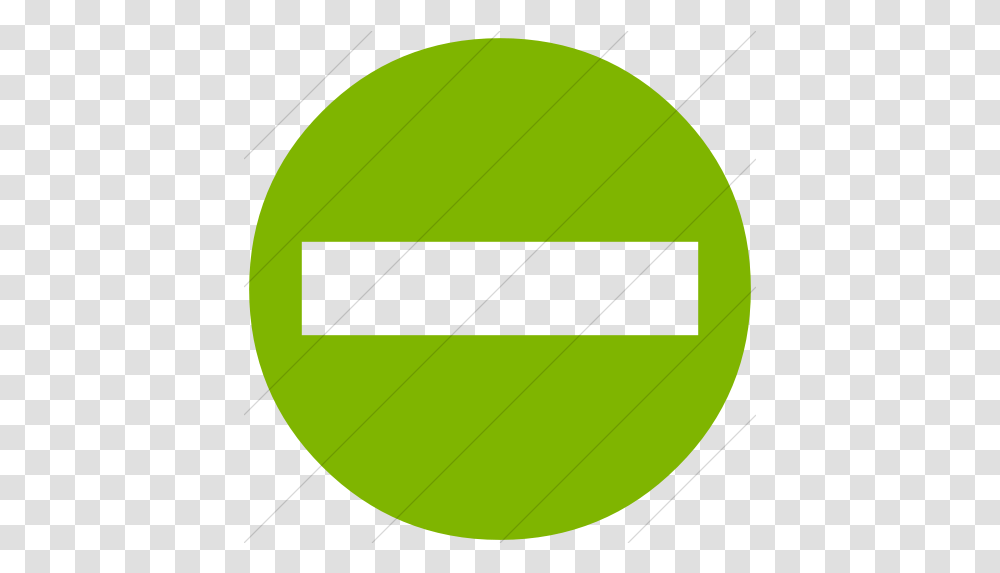 Simple Green Classica No Entry Icon Green No Entry Sign, Tennis Ball, Sport, Sports, Label Transparent Png
