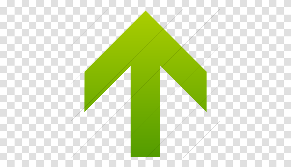 Simple Green Gradient Aiga Up Arrow Icon Zielona Strzaka W Gr, Number, Symbol, Text, Cross Transparent Png