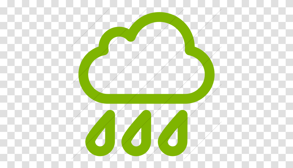 Simple Green Raphael Rain Cloud Icon Simple Rain Cloud, Text, Symbol, Logo, Path Transparent Png