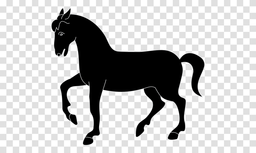 Simple Horse Silhouette Uruguay Coat Of Arms, Colt Horse, Mammal, Animal, Foal Transparent Png