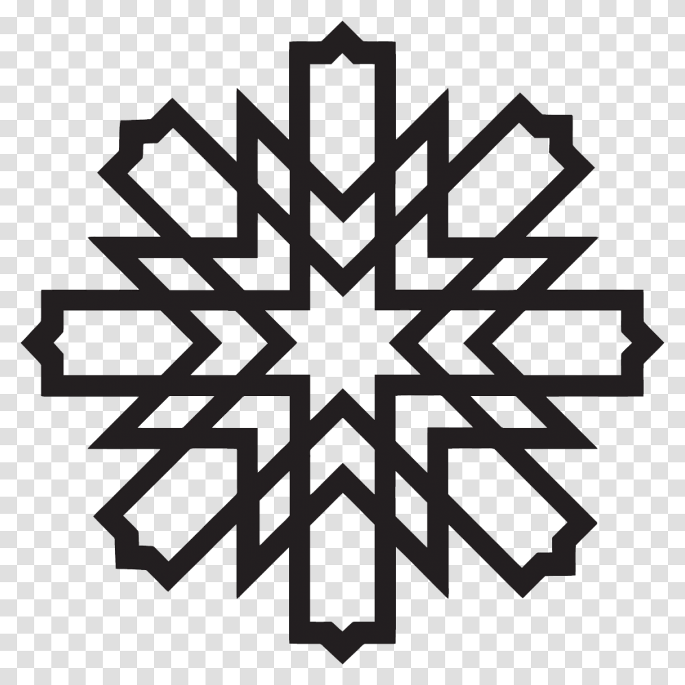 Simple Islamic Patterns Vector, Snowflake, Rug, Emblem Transparent Png